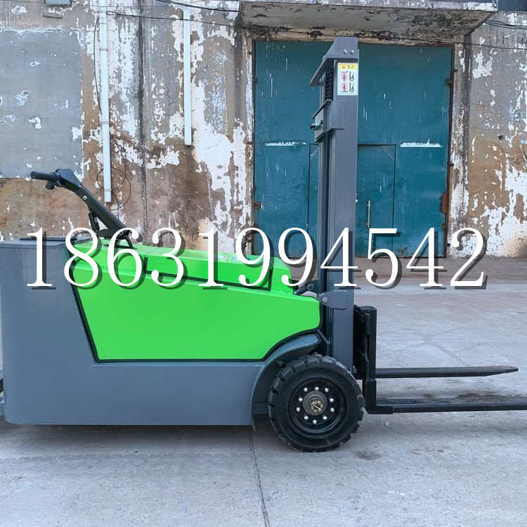 筠连县小型电动叉车1吨2吨步行站驾式电瓶堆高充电装卸车液压升降车铲车